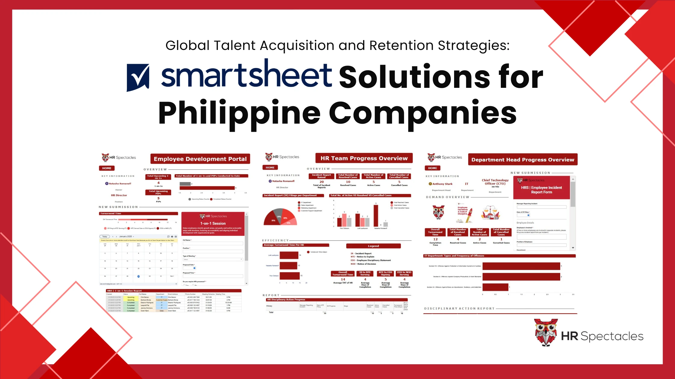 Global Talent Acquisition Strategies | Smartsheet Solutions Philippines